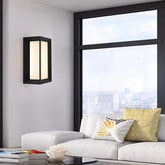 Aplica LED Exterior 26*12*12 cm, Negru