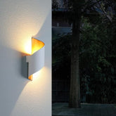 Aplica LED Exterior Spirala, 10*28 cm, Alb