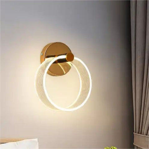 Aplică LED Circle Frame, 16*19 cm