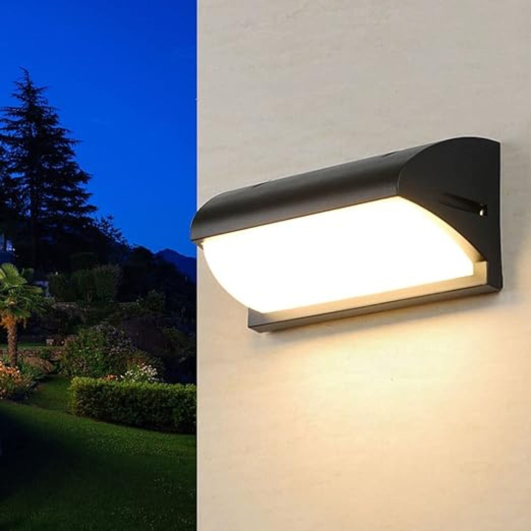 Aplica LED Exterior, 26*12*12 cm, Negru