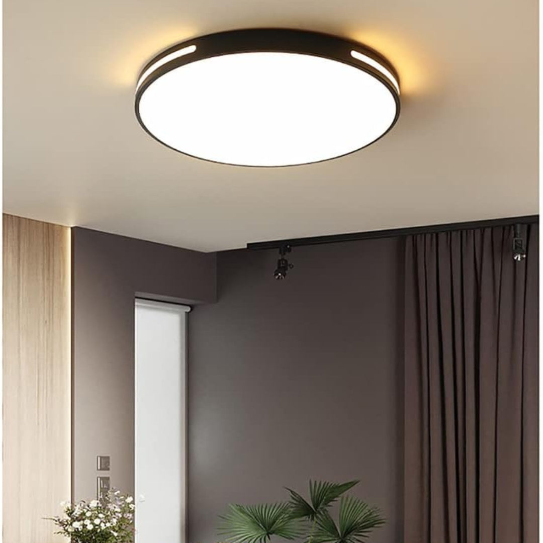 Plafoniera LED 40 cm, Negru