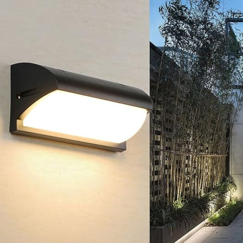 Aplica LED Exterior, 26*12*12 cm, Negru