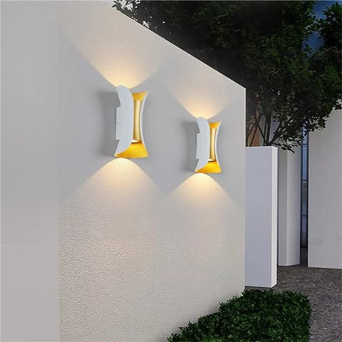 Aplica LED Exterior 10*20 cm, Alb